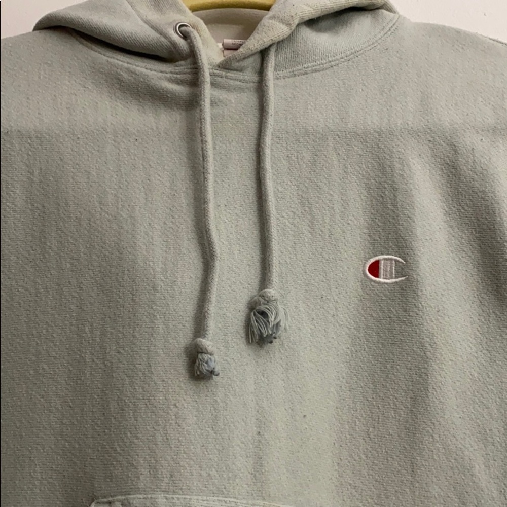 Chaplin logo patch hoodie sweater